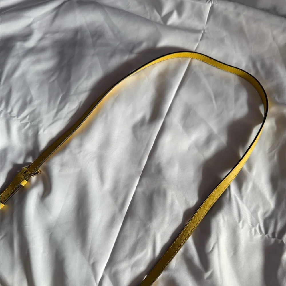 Michael Kors Mustard Yellow Crossbody Bag - Picture 6 of 13